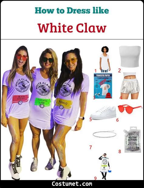 white claw costume|white claw costume yahoo!.